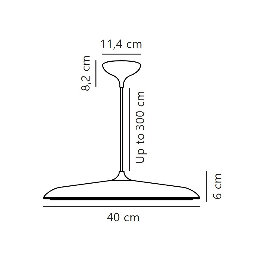 DFTP by Nordlux - LED Dimmelhető csillár zsinóron ARTIST LED/24W/230V átm. 40 cm réz