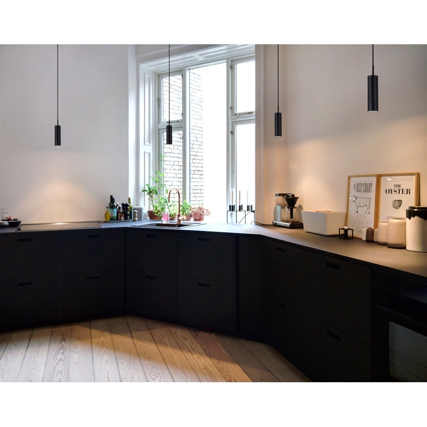 DFTP by Nordlux - MIB kábeles függőlámpa 1xGU10/8W/230V fekete