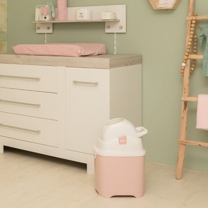 DiaperChamp - Pelenkatartó ONE rózsaszín