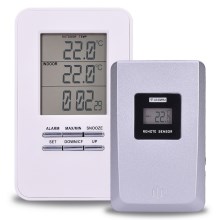 Digitális hőmérő érzékelővel 2xAAA