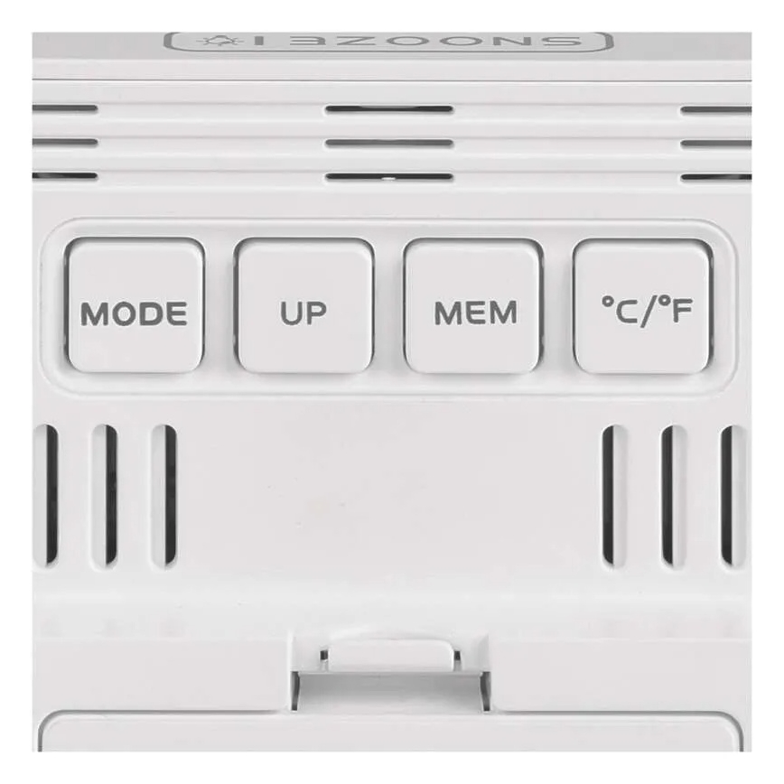 Digitális hőmérő és higrométer 1xAA fehér