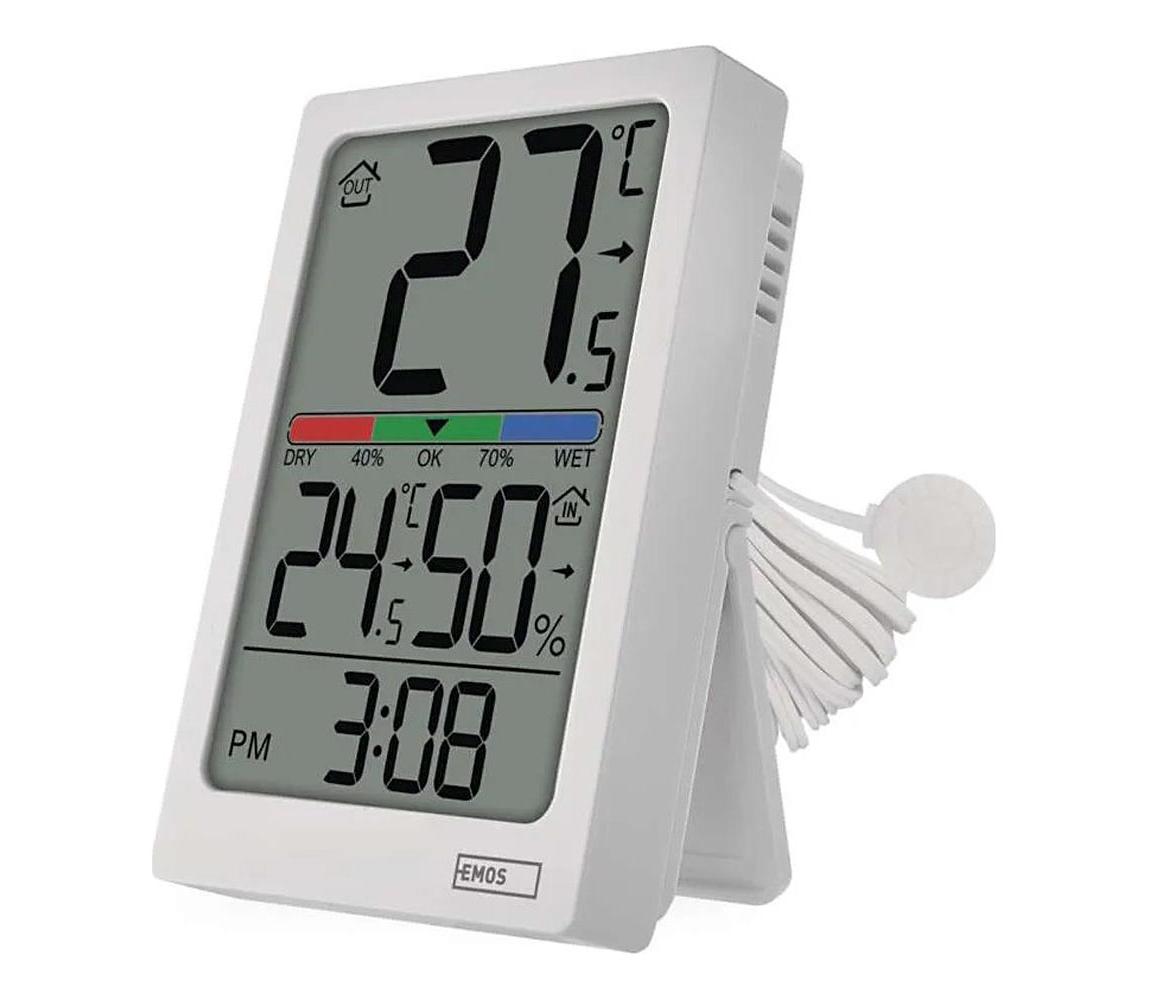 Digitális hőmérő és páratartalom