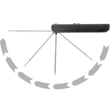 Digitális húshőmérő összecsukható 0-300°C 2xAAA