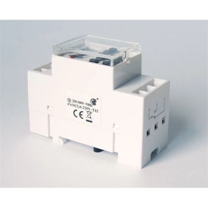 Digitális kapcsolóóra DIN sínhez 3680W/230V