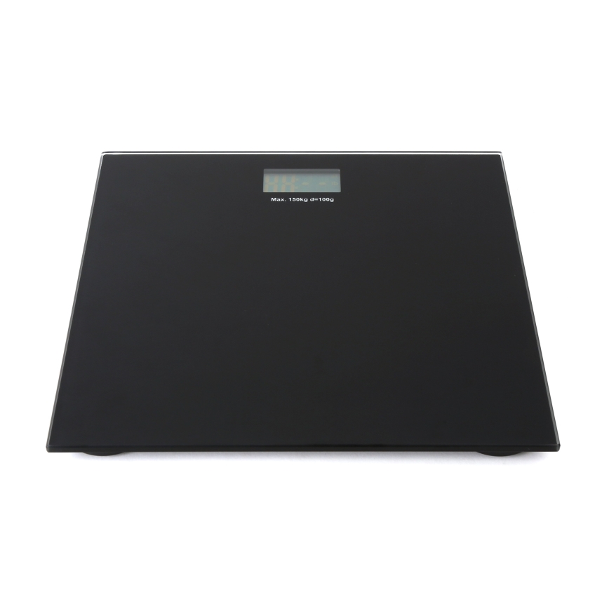 Digitális személyi mérleg 1xCR2032 fekete