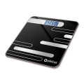 Digitális személyi mérleg LCD kijelzővel 2xAAA fekete