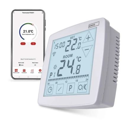 Digitális termosztát GoSmart 230V/16A Wi-Fi