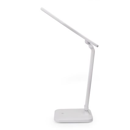 Dimmelhető, érintésvezérlésű LED asztali lámpa USB-porttal REMUS LED/5W/230V fehér
