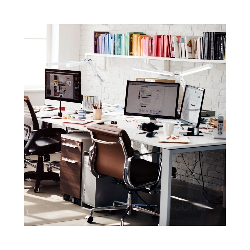 Dimmelhető LED asztali lámpa TENUIX DUO LED/15W/230V 3000-6000K fehér