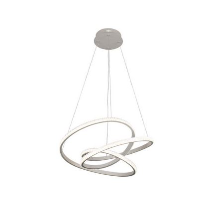 LED dimmelhető csillár kábelen, LED/90W/230V, 3000-6500K, Ø47 cm + távirányító