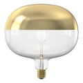 Dimmelhető LED filament izzó arany tetejű E27/6W/230V 1800K CRI 90