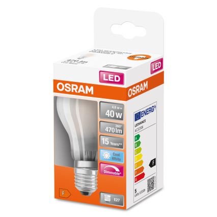 Dimmelhető LED izzó SUPERSTAR CLASSIC A60 E27/4,8W/230V 4000K - Osram