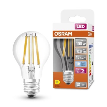 Dimmelhető LED izzó SUPERSTAR VINTAGE E27/11W/230V 4000K - Osram