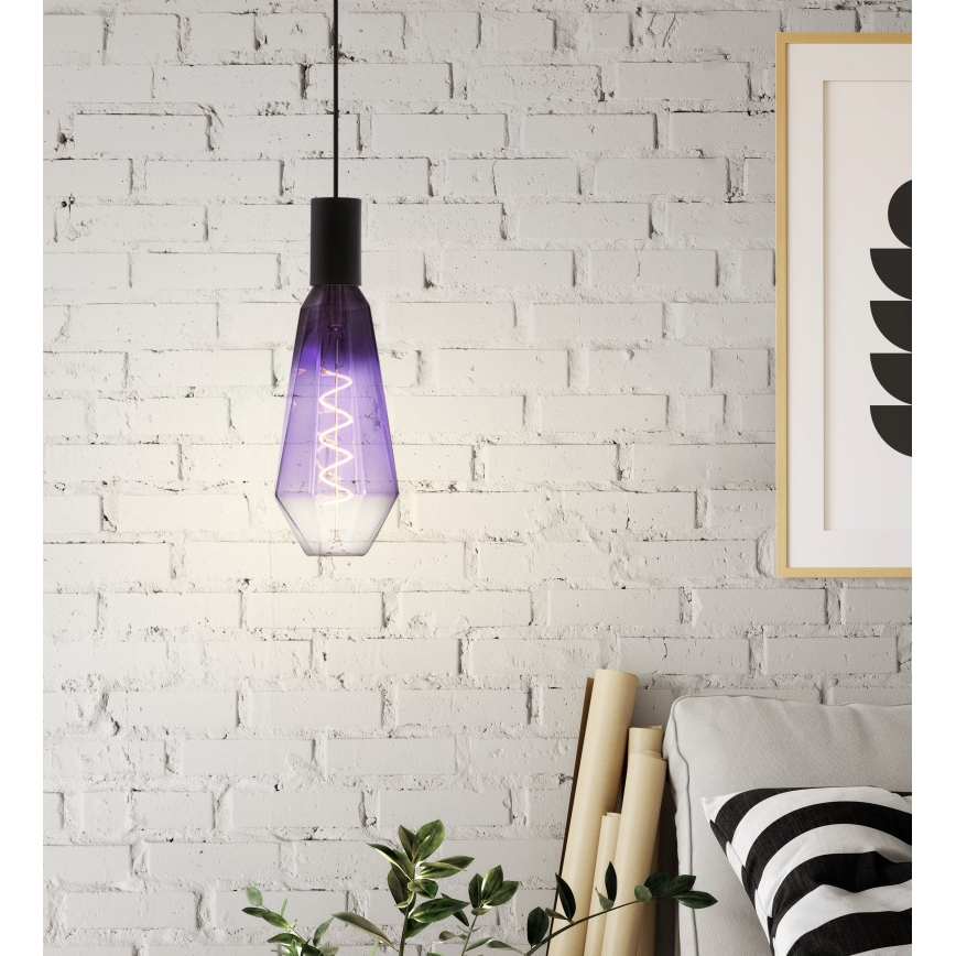 Dimmelhető LED izzó VINTAGE E27/4W/230V 1800K lila - Eglo 110237