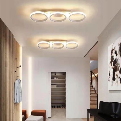LED dimmelhető mennyezeti lámpa LED/30W/230V 3000-6500K fehér Wi-Fi Tuya + távirányító