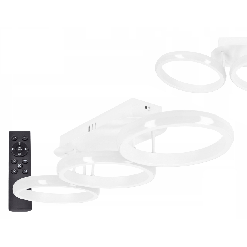 LED dimmelhető mennyezeti lámpa LED/30W/230V 3000-6500K fehér Wi-Fi Tuya + távirányító