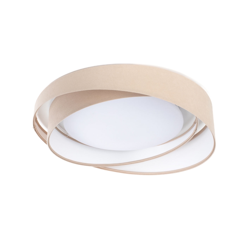 LED dimmelhető mennyezeti lámpa SMART GALAXY MODERN LED/24W/230V 3000-6500K átm. 55 cm bézs/fehér + távirányító