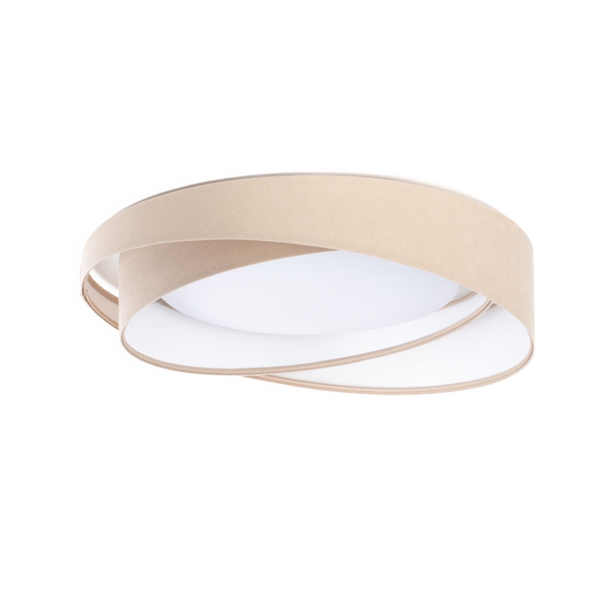 LED dimmelhető mennyezeti lámpa SMART GALAXY MODERN LED/24W/230V 3000-6500K átm. 55 cm bézs/fehér + távirányító