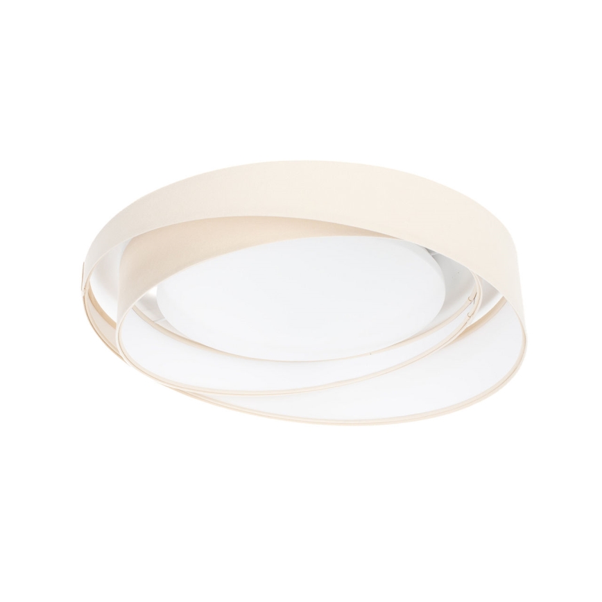 Dimmelhető mennyezeti LED lámpa SMART GALAXY MODERN LED/24W/230V 3000-6500K átm. 55 cm krémszínű/fehér + távirányító