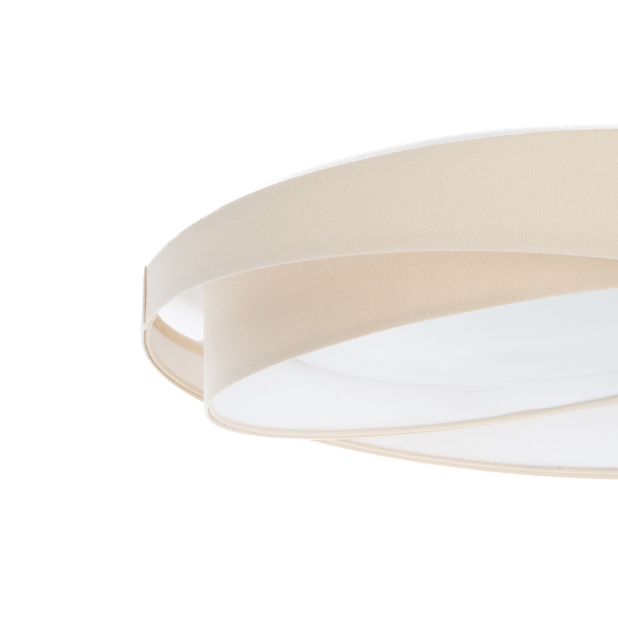 Dimmelhető mennyezeti LED lámpa SMART GALAXY MODERN LED/24W/230V 3000-6500K átm. 55 cm krémszínű/fehér + távirányító