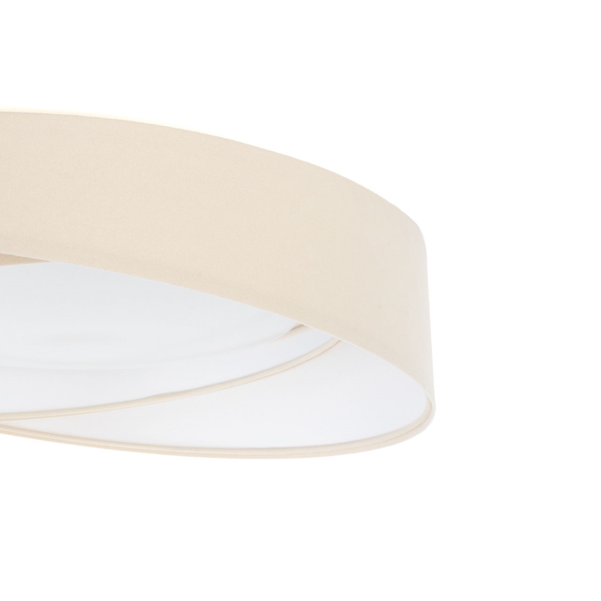 Dimmelhető mennyezeti LED lámpa SMART GALAXY MODERN LED/24W/230V 3000-6500K átm. 55 cm krémszínű/fehér + távirányító