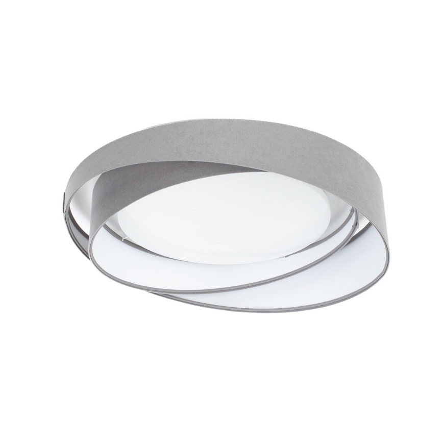 LED dimmelhető mennyezeti lámpa SMART GALAXY MODERN, 24W, 230V, 3000–6500K, Ø 55 cm, szürke/fehér + távirányító