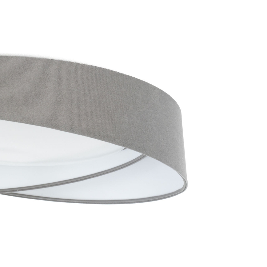 LED dimmelhető mennyezeti lámpa SMART GALAXY MODERN, 24W, 230V, 3000–6500K, Ø 55 cm, szürke/fehér + távirányító