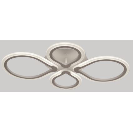 Dimmelhető LED mennyezeti lámpatest TRIESTE LED/52W/230V + távirányítóval