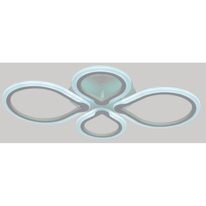 Dimmelhető LED mennyezeti lámpatest TRIESTE LED/52W/230V + távirányítóval