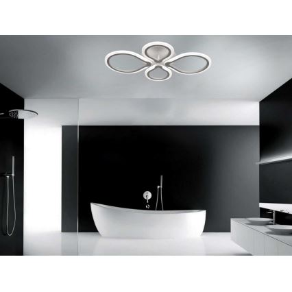 Dimmelhető LED mennyezeti lámpatest TRIESTE LED/52W/230V + távirányítóval