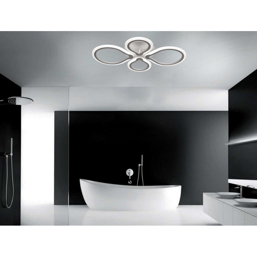 Dimmelhető LED mennyezeti lámpatest TRIESTE LED/52W/230V + távirányítóval
