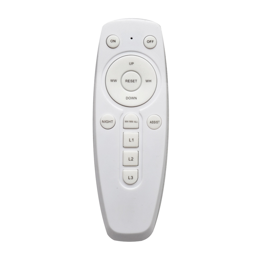 Dimmelhető LED mennyezeti lámpatest TRIESTE LED/52W/230V + távirányítóval