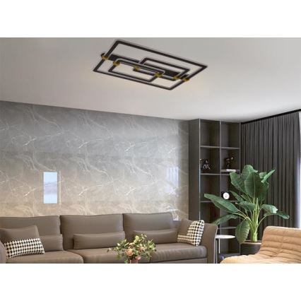 Dimmelhető LED mennyezeti lámpatest LED/280W/230V 3000-6500K + távirányító