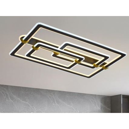 Dimmelhető LED mennyezeti lámpatest LED/280W/230V 3000-6500K + távirányító