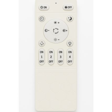 Dimmelhető mennyezeti lámpatest LED/45W/230V 3000-6500K fehér + távirányítóval