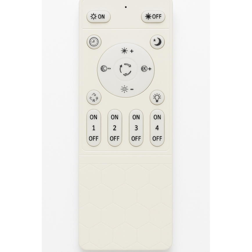 Dimmelhető mennyezeti lámpatest LED/45W/230V 3000-6500K fehér + távirányítóval