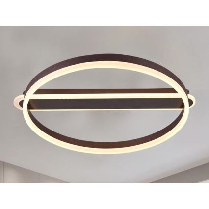 Dimmelhető LED mennyezeti lámpatest LED/60W/230V 3000-6500K + távirányító