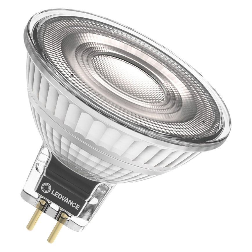 LED dimmelhető MR16 reflektoros izzó GU5,3/5,3W/12V 3000K 36° CRI 97 - Ledvance