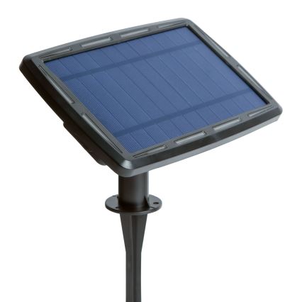 LED fényerőszabályozható napelemes füzér 25xLED/1,5W/3,7/5V 2700-10000K 2200 mAh 15 m IP65 fekete + távirányító
