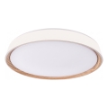 Dimmelhető mennyezeti lámpatest ILVI LED/45W/230V 2700-6500K Ø 50 cm fehér/bézs + távirányító