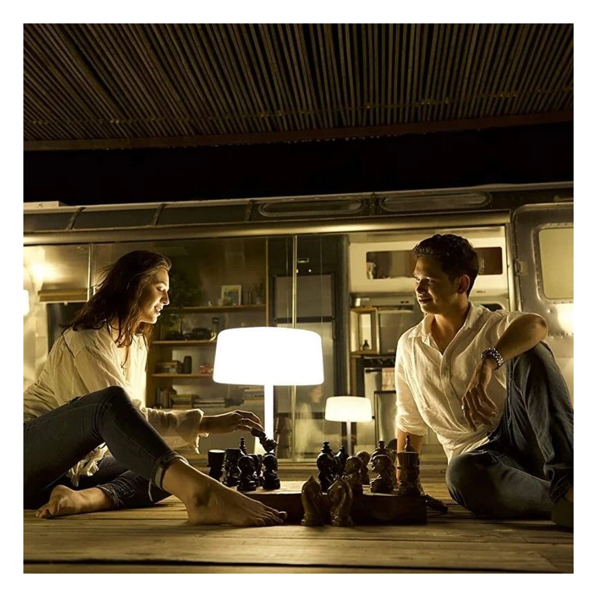 Dimmelhető napelemes lámpa érzékelővel BUMP LED/3W/3,7V IP55