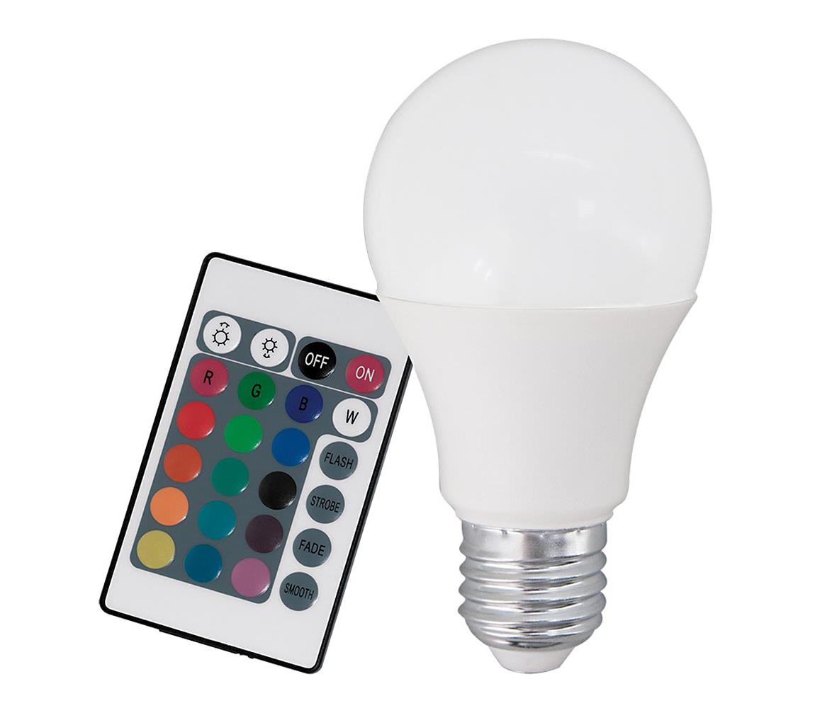 Dimmelhető RGB LED izzó A60 E27/6W/230V 3000K