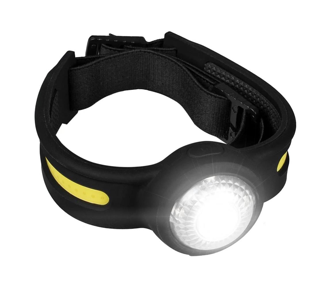 Vayox Dimmelhető tölthető LED fejlámpa LED/5V IPX4 550 lm 600 mAh VA0154