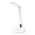 Dimmelhető, újratölthető, érintésvezérelt asztali LED-lámpa kijelzővel LED/7,5W/1200 mAh 3000/4000/5700K CRI 90 fehér