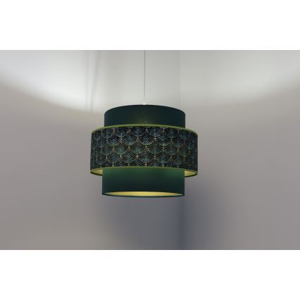 Lámpa zsinóron DOBLO 1xE27/60W/230V zöld