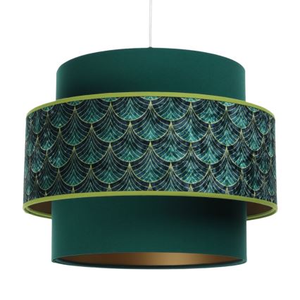 Lámpa zsinóron DOBLO 1xE27/60W/230V zöld