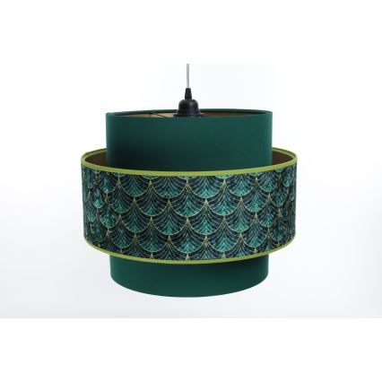 Lámpa zsinóron DOBLO 1xE27/60W/230V zöld