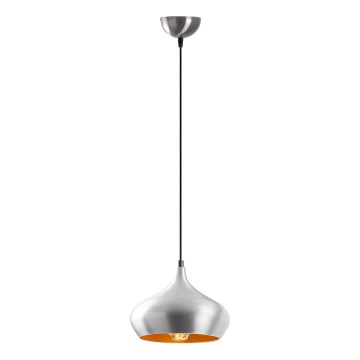 DODO függőlámpa kábellel 1xE27/40W/230V matt króm