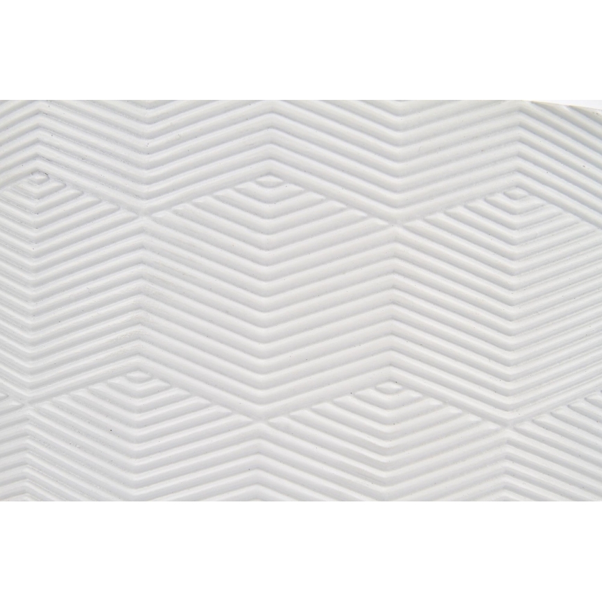 Dohányzóasztal AURA 45x38 cm fehér/fekete/bézs