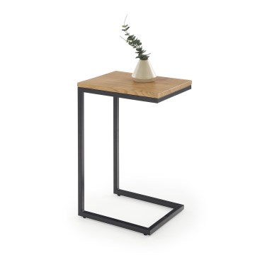 Dohányzóasztal AURIA tölgy/fekete